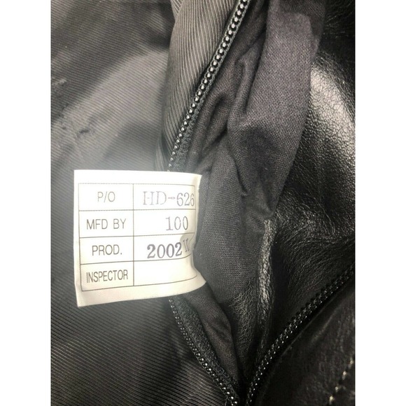 VTG Harley Davidson Leather Jacket Size Medium - Picture 5 of 12